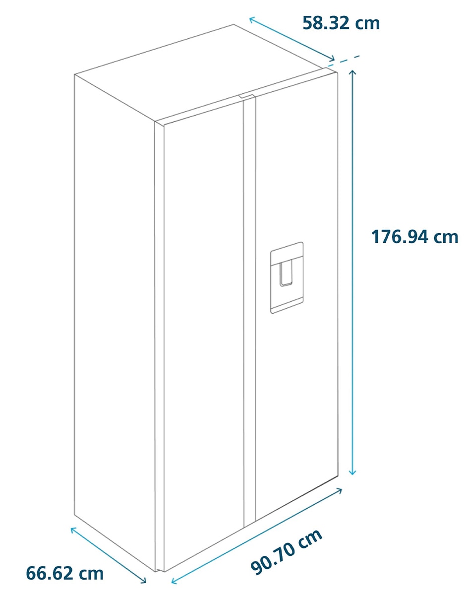 Refrigerador REFRIGERADOR MABE Tecnología Inverter y No MSM521LMLSS0