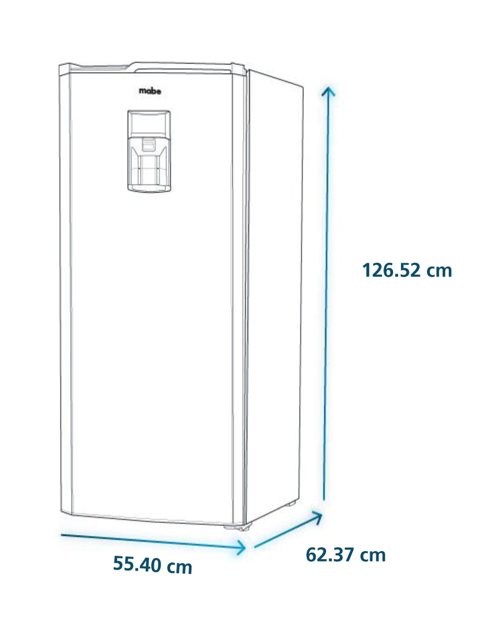 Refrigerador REFRIGERADOR MABE Home Energy Saver y No RMA210PYMRM0