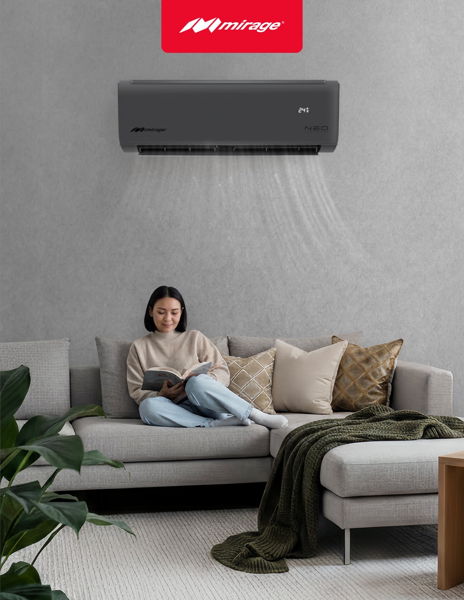 Aire acondicionado Neo Inverter frío y calor SETCNC121G 9