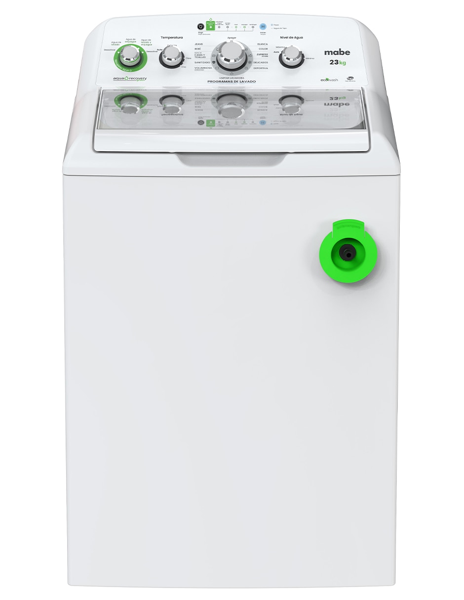Lavadora Aqua Recovery automática carga superior LMQ73214VBAB0 9