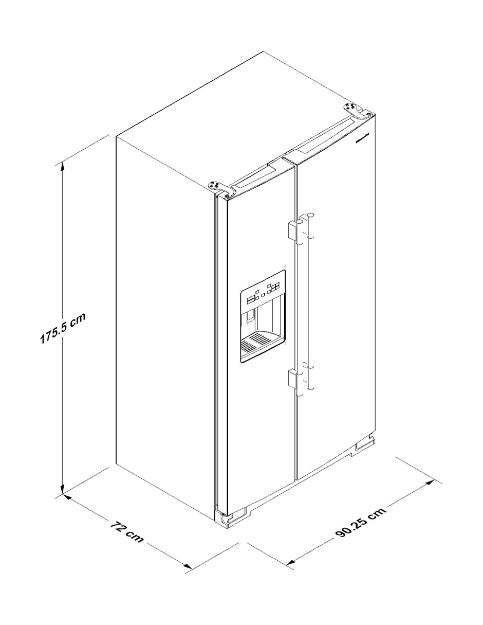 Refrigerador dúplex 21 pies smart cooling y fábrica de hielo KRSC536RBE 7