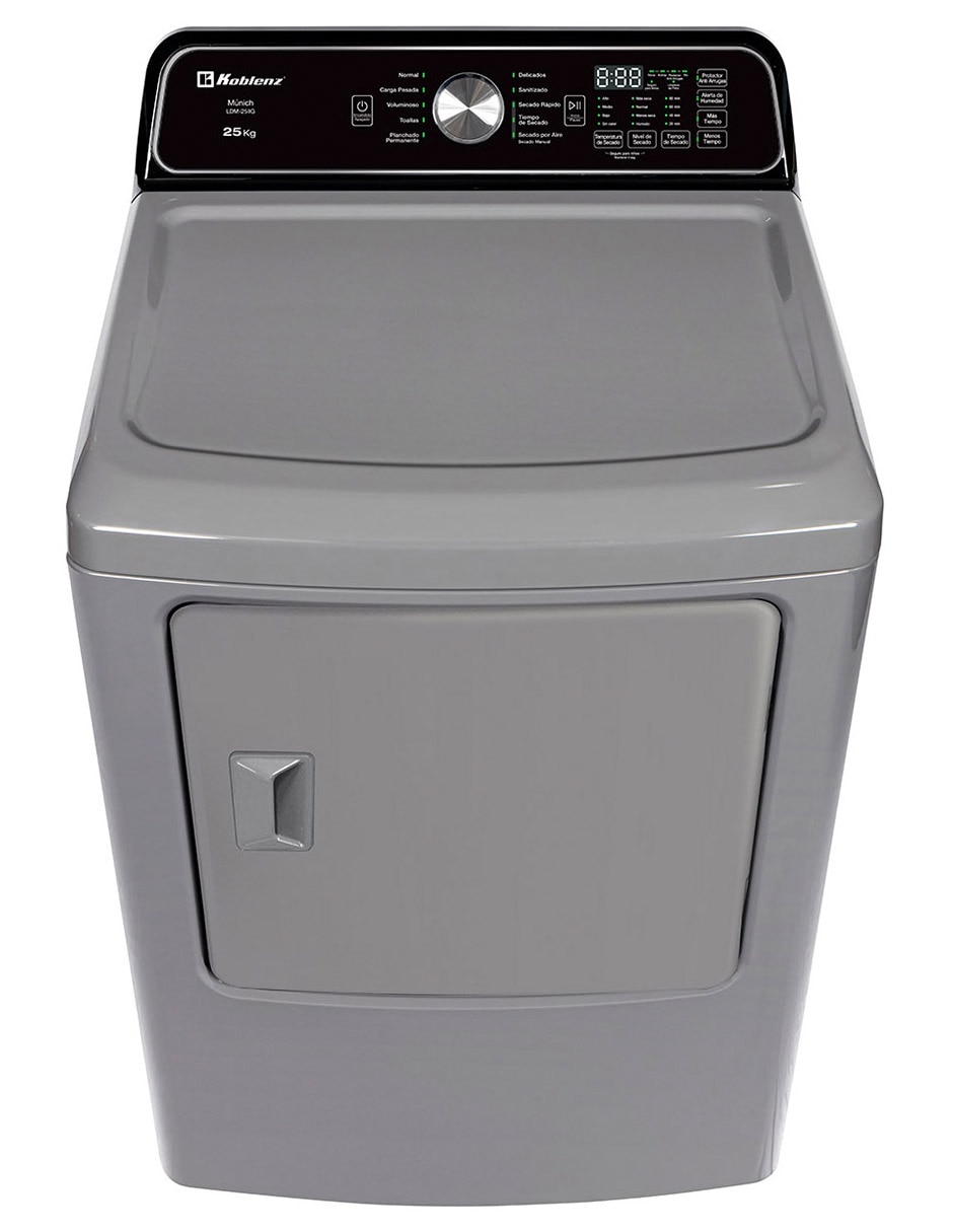 Secadora de gas natural Koblenz de 25 kg con 10 ciclos LDM-25IIG