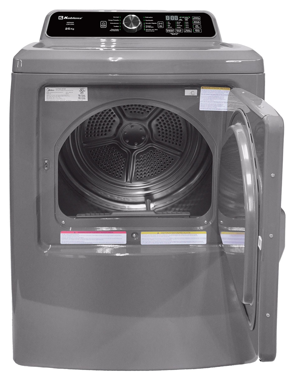 Secadora de gas natural Koblenz de 25 kg con 10 ciclos LDM-25IIG