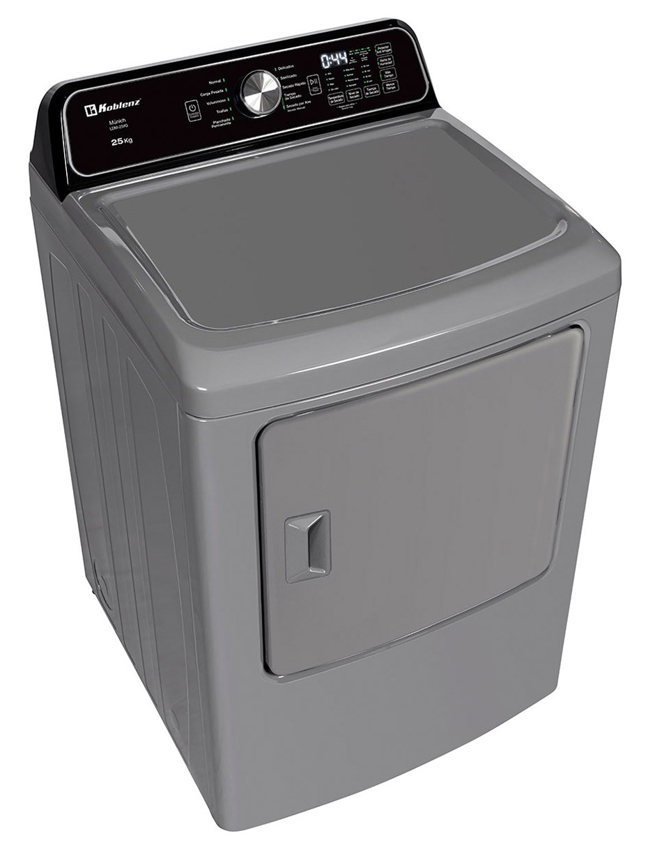 Secadora de gas natural Koblenz de 25 kg con 10 ciclos LDM-25IIG
