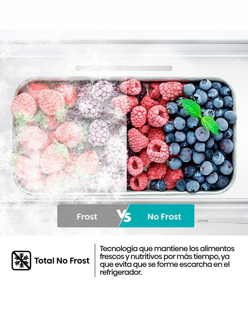 Refrigerador Dúplex Hisense 20 pies cúbicos no frost RS20P3GBN