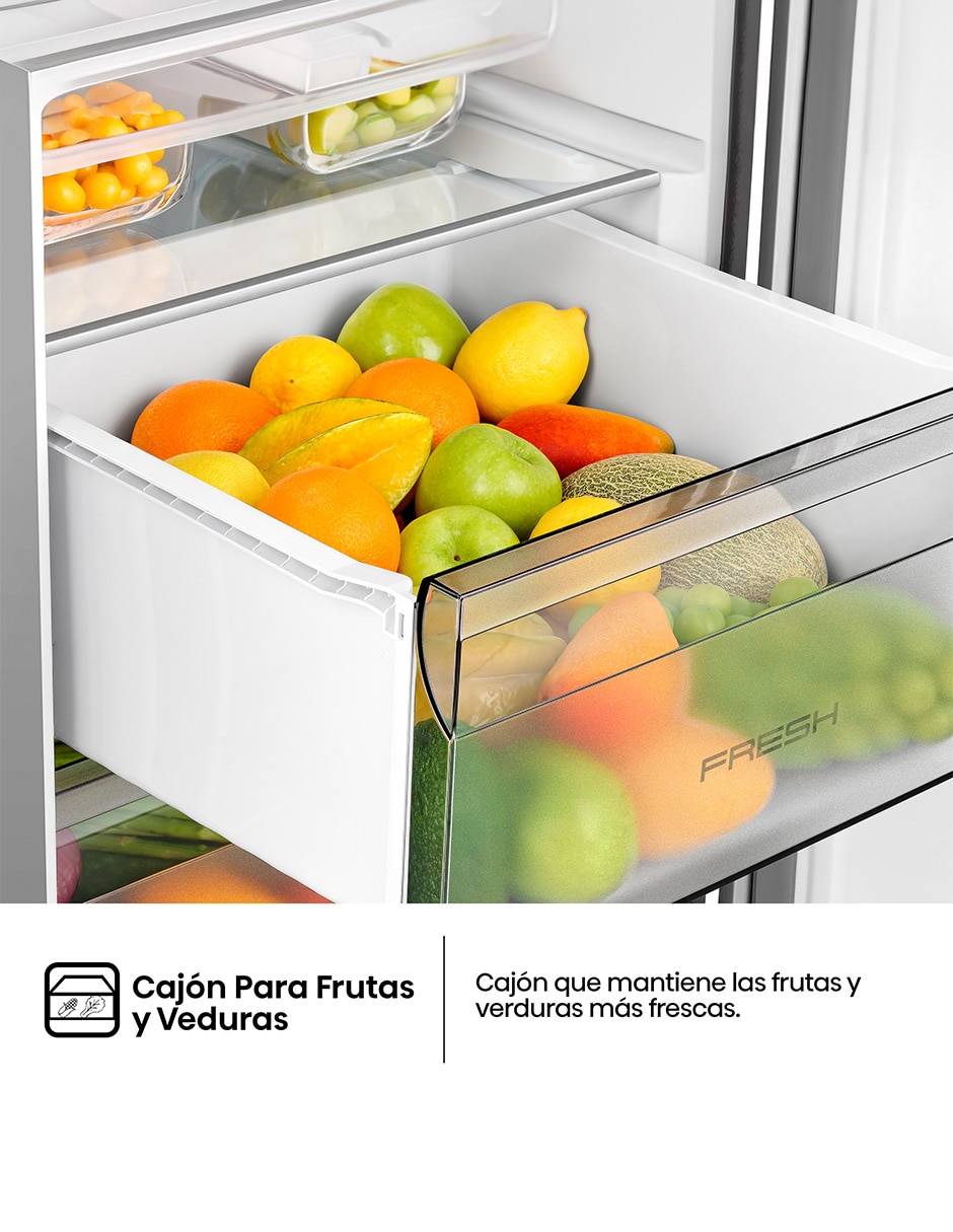 Refrigerador Dúplex Hisense 20 pies cúbicos no frost RS20P3GBN