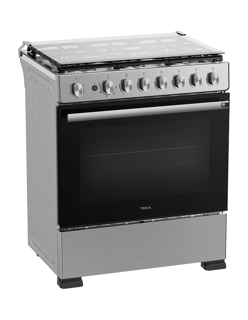 Estufa de piso a gas natural/lp 77 cm FS7660GSS de 6 quemadores