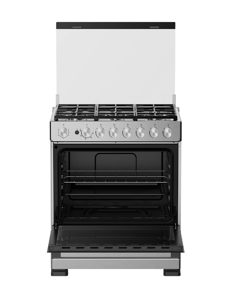 Estufa de piso a gas natural/lp 77 cm FS7660GSS de 6 quemadores 5