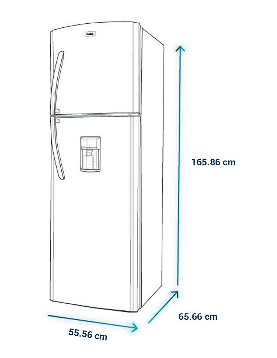Refrigerador Mabe Home Energy Saver RMA250FYMRX1