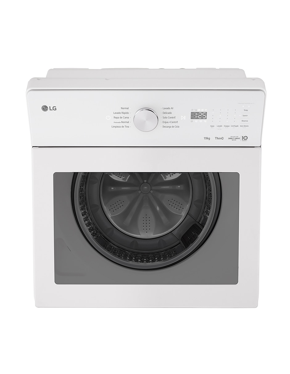Lavadora 19 kg automática carga superior WT19EWTX6