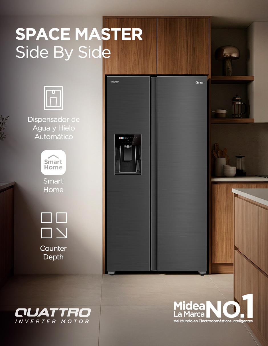 Refrigerador dúplex 21 pies Inverter y No Frost y automática MDRS761MYM45A 3