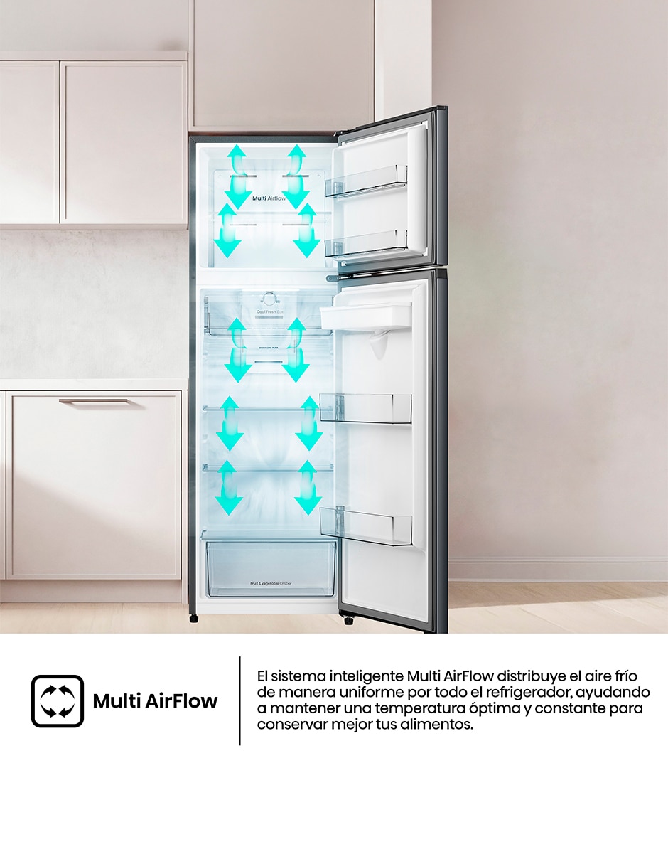 Refrigerador Top mount Tecnología No Frost y No RT88N3AGN 5
