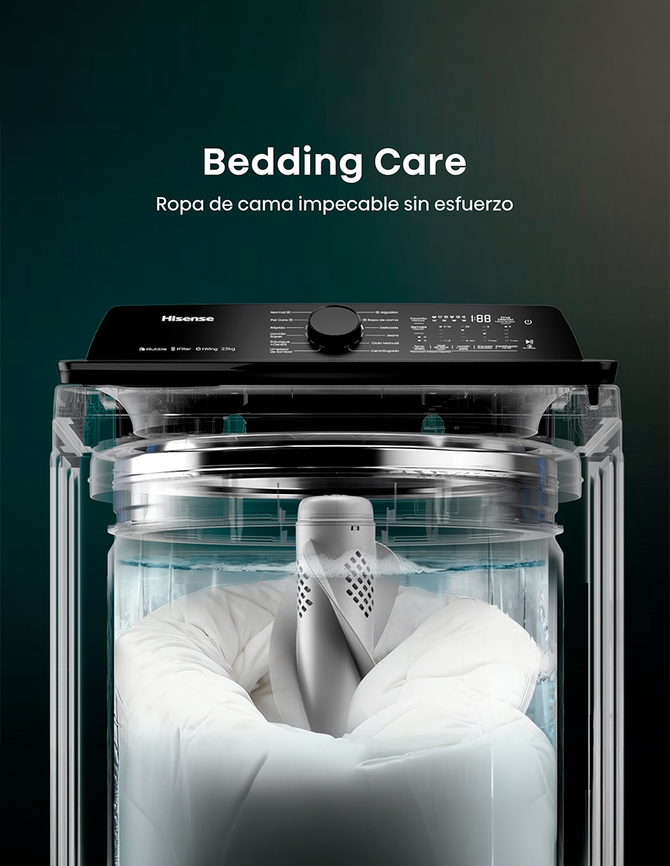 Lavadora Automática carga Carga superior WT5I2323UWA 14