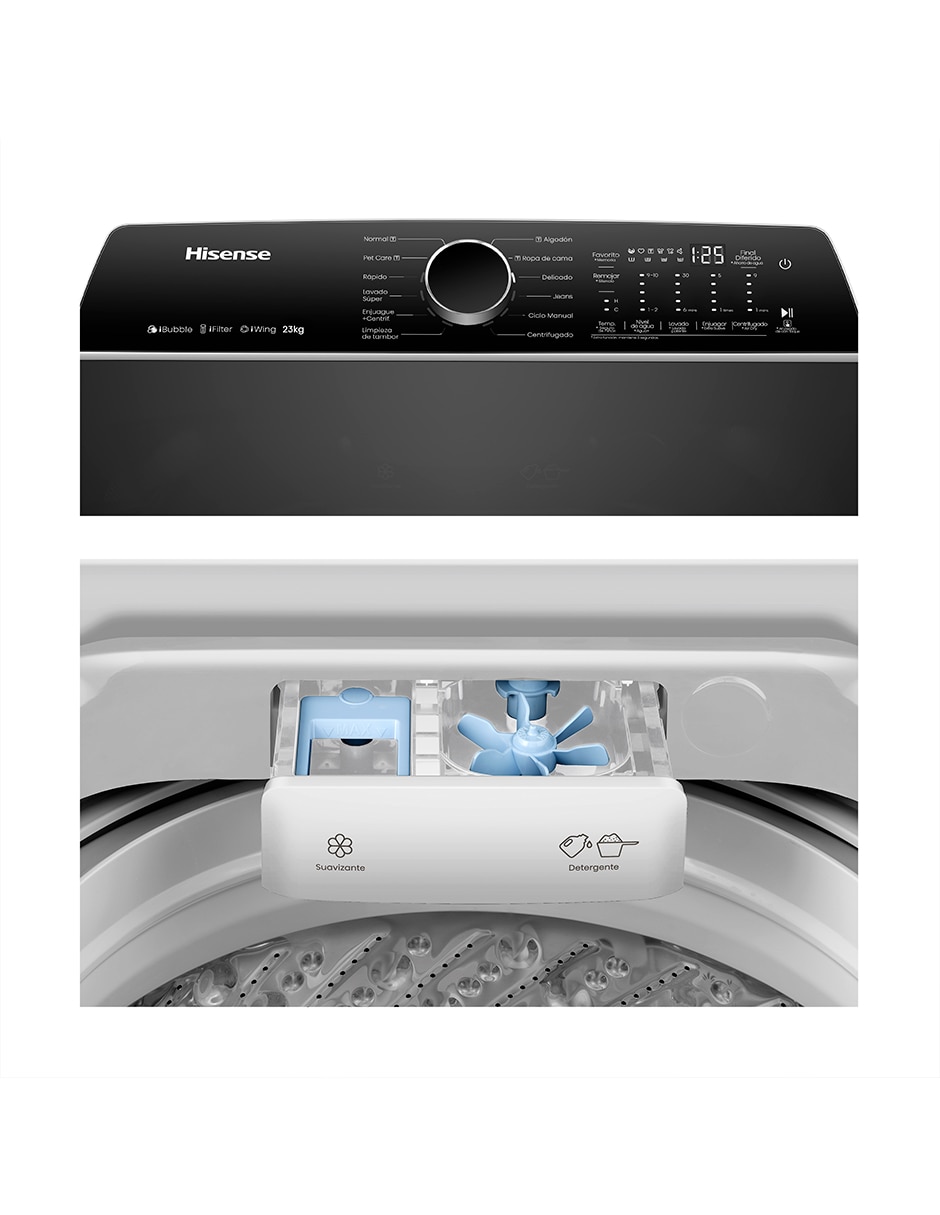 Lavadora Automática carga Carga superior WT5I2323UWA