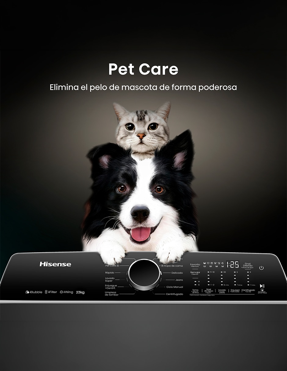 Lavadora Automática carga Carga superior WT5I2323UWA 9