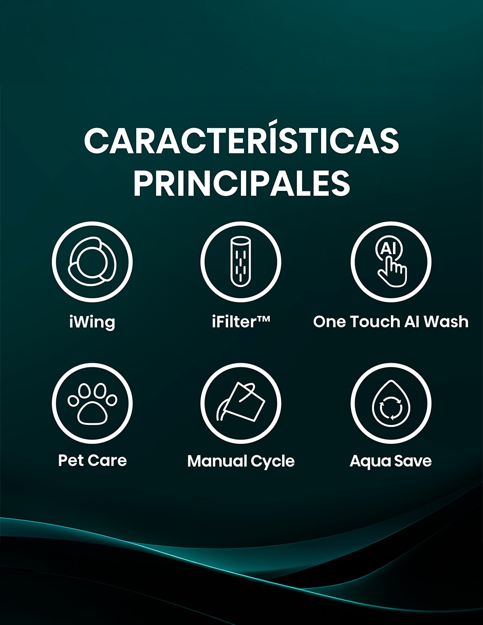 Lavadora Automática carga Carga superior WT5I2323UWA 11
