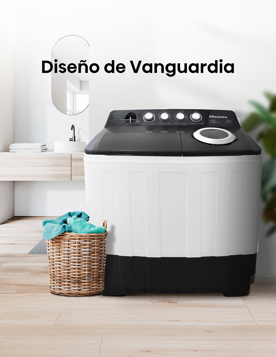 Lavadora doble tina Manual carga Carga superior WS280XA1W 7
