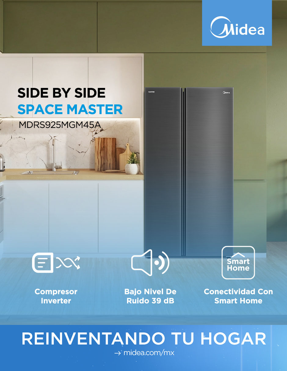 Refrigerador dúplex inverter y No Frost y automática Mdrs925mgm45a