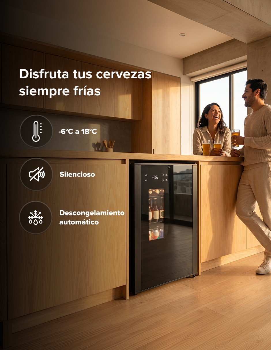 Frigobar Ebc92b 3.2 pies cúbicos 6