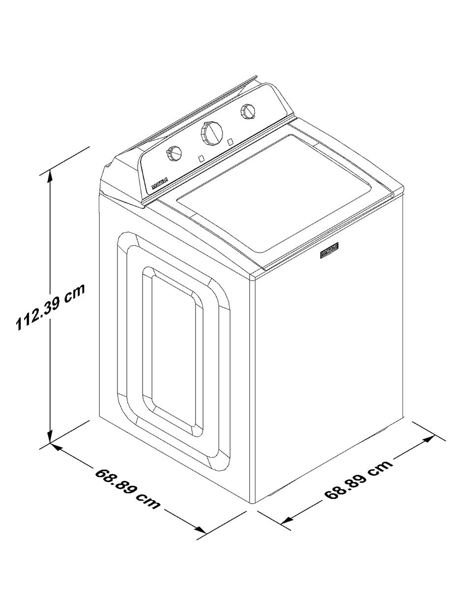 Lavadora 22 Kg automática carga superior 7MMTW2235TW 10