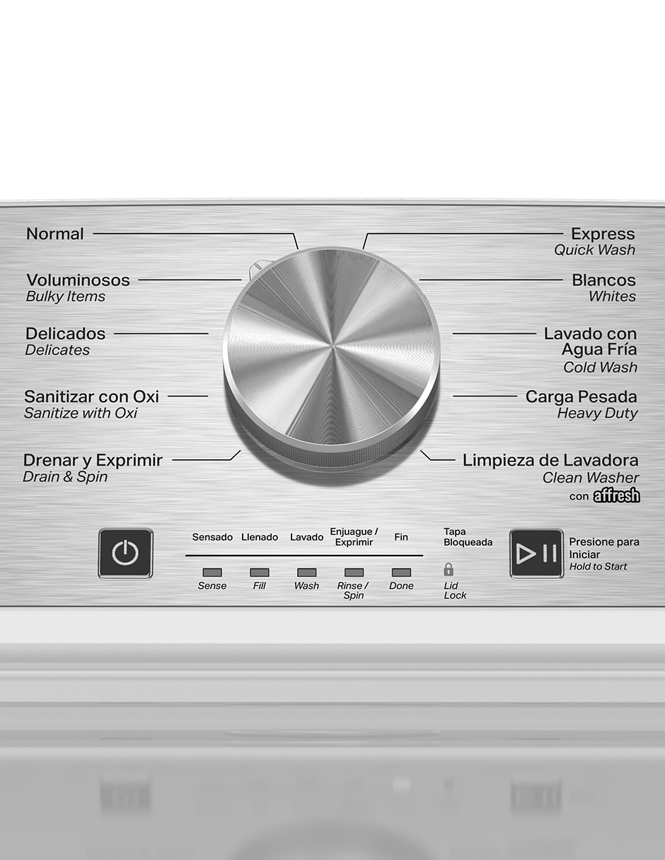 Lavadora 22 Kg automática carga superior 7MMTW2235TW 6