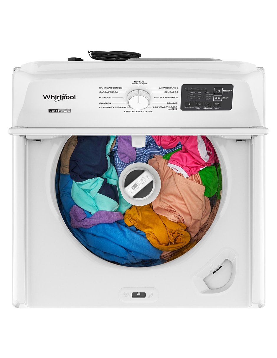 Lavadora automática carga superior 7MWTW2217TW 5