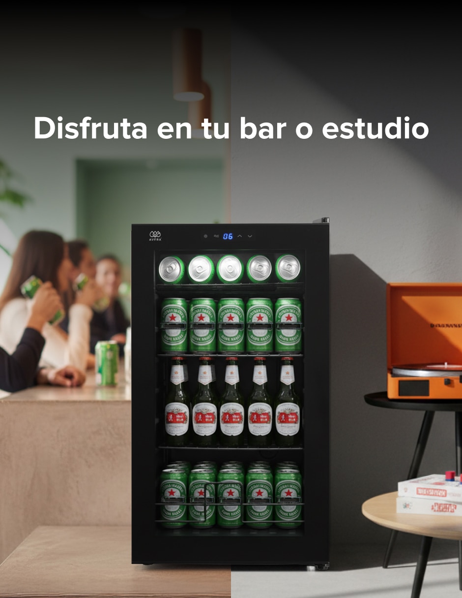 Frigobar Ebc75 2.4 pies cúbicos 2