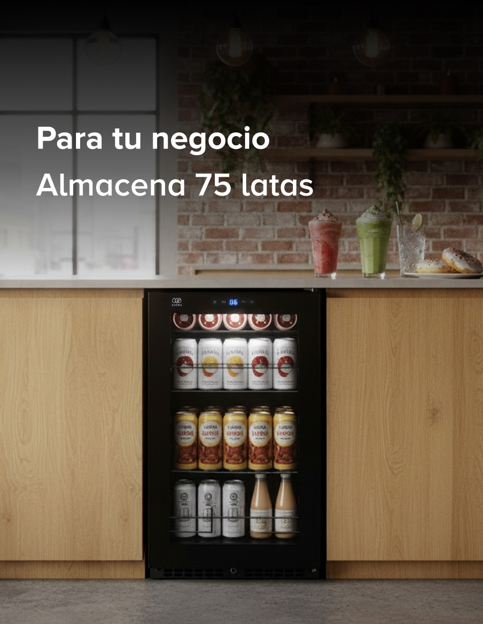 Frigobar Ebc75 2.4 pies cúbicos 10