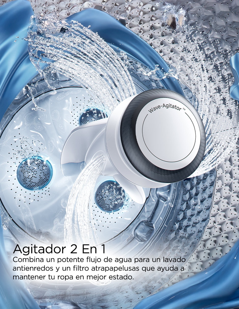 Lavadora 22 kg automática carga superior MA512W22A/W 9