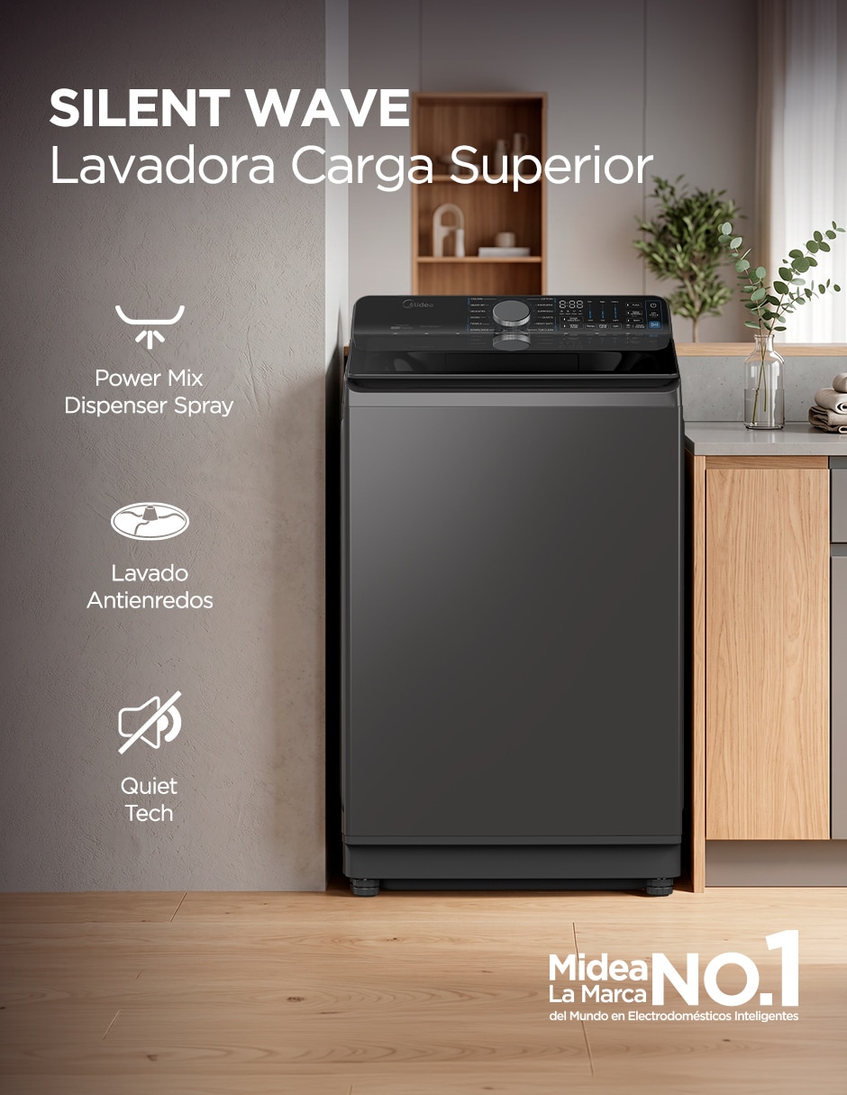 Lavadora 25 kg automática carga superior MA516W25/C 7