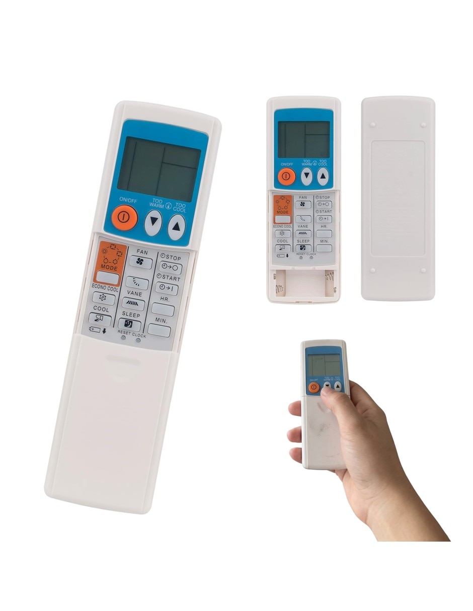 Control remoto para Aire acondicionado  MITSUBISHI MS09TW Aire Minisplit Mitsubishi MSZ09UN MS12TN 2