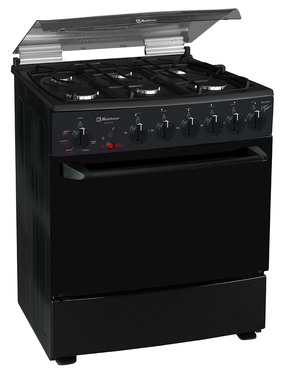 Estufa de piso a Gas LP 76 CM EK 1131 GD Galicia de 6 quemadores 2