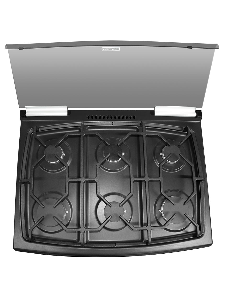 Estufa de piso a Gas LP 76 CM EK 1131 GD Galicia de 6 quemadores 3