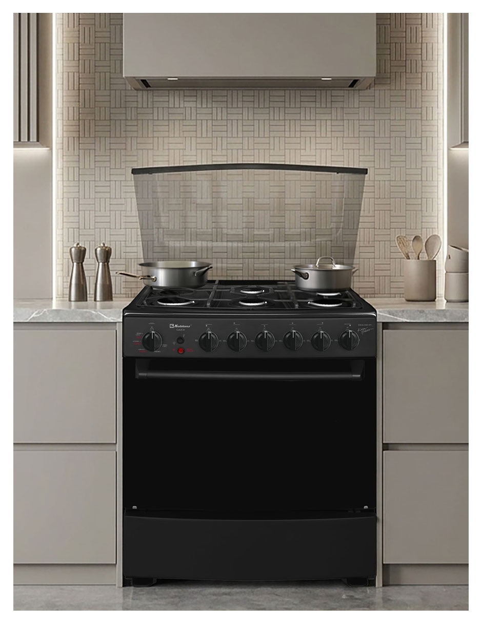 Estufa de piso a Gas LP 76 CM EK 1131 GD Galicia de 6 quemadores 5