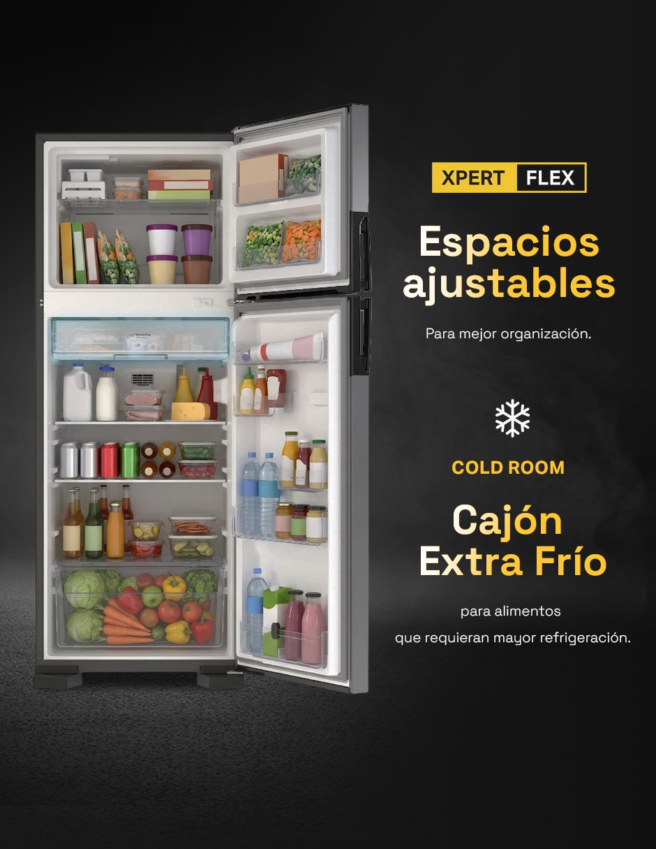 Refrigerador Top mount Inverter y No Frost 16 pies WRM54MKTWW 9