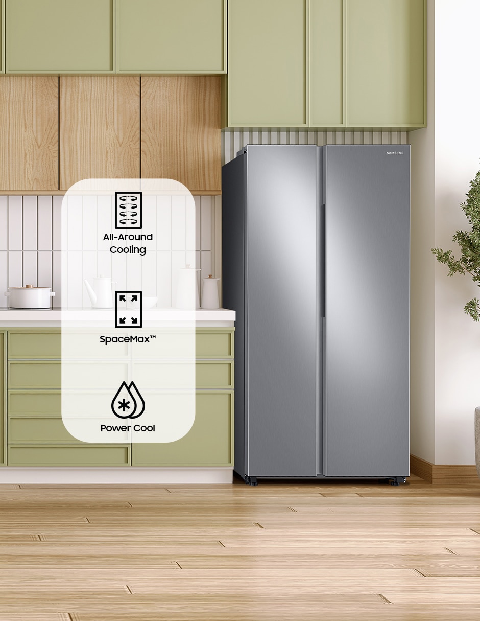 Refrigerador Dúplex 23 pies cúbicos Tecnología Inverter y Manual RS23T5B00S9/EM 6