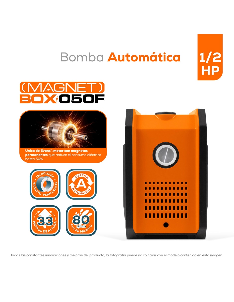 Bomba de agua doméstica 1/4 hp 2