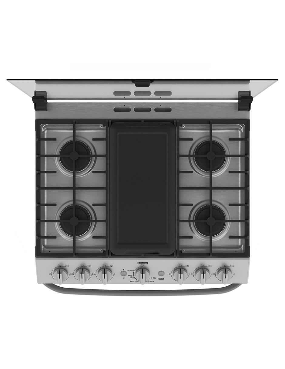 Estufa de piso a Gas LP 75.80 cm EMHA7602JSCM76SS de 6 quemadores 9