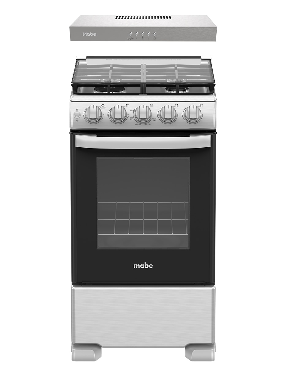 Estufa de piso a Gas LP 50.60 cm EM5060CX2CMP50BSS de 4 quemadores