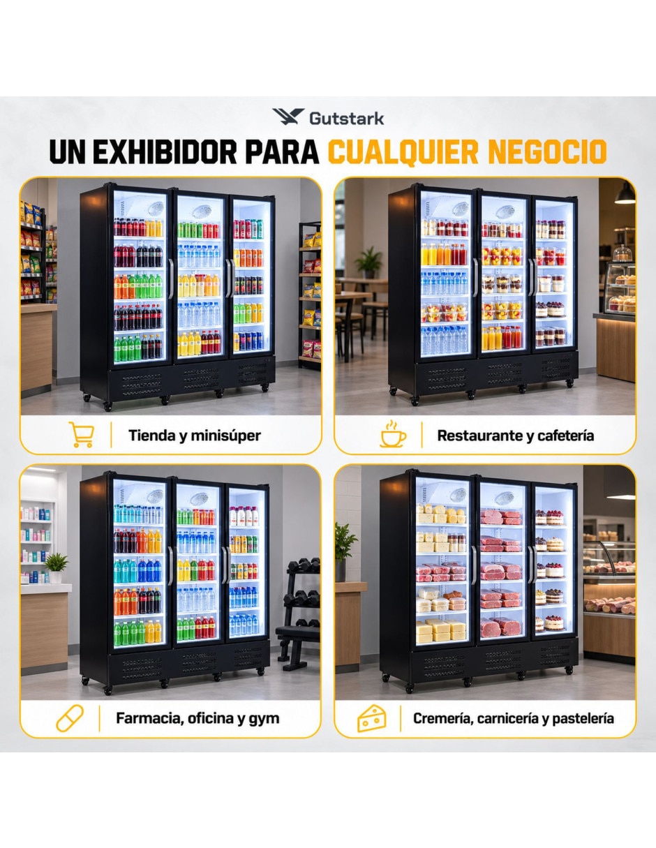 Refrigerador industrial 55 pies cúbicos Multi Air Flow / Air System
