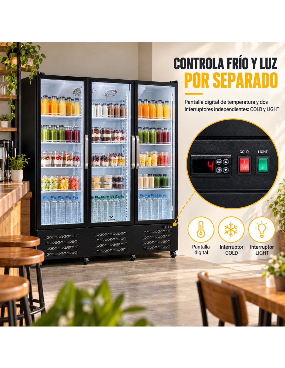 Refrigerador industrial 55 pies cúbicos Multi Air Flow / Air System 6