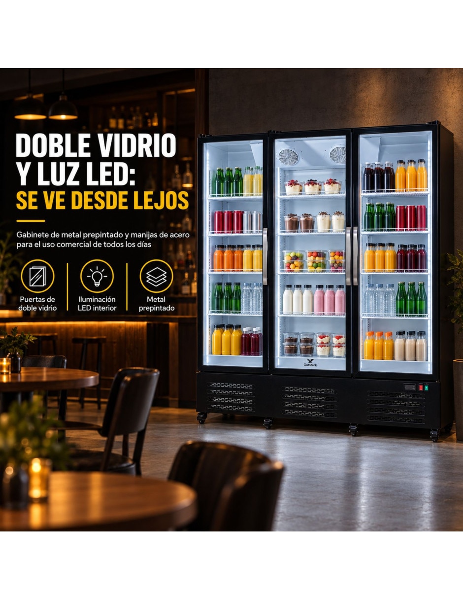 Refrigerador industrial 55 pies cúbicos Multi Air Flow / Air System 8