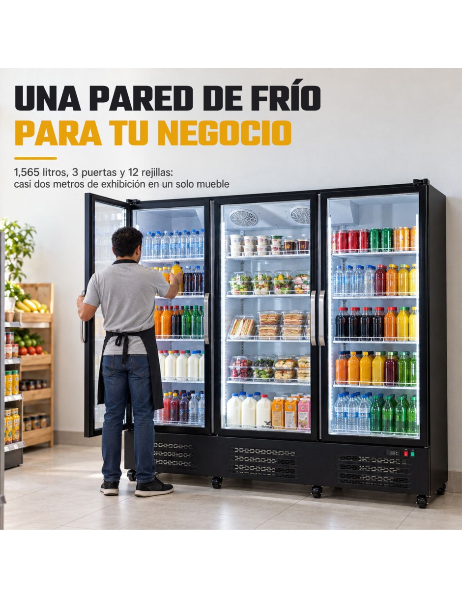 Refrigerador industrial 55 pies cúbicos Multi Air Flow / Air System 9