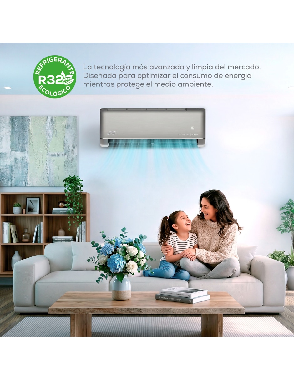 Aire acondicionado mini split inverter Frío y calor AC-MSI-1.0T-22D 4