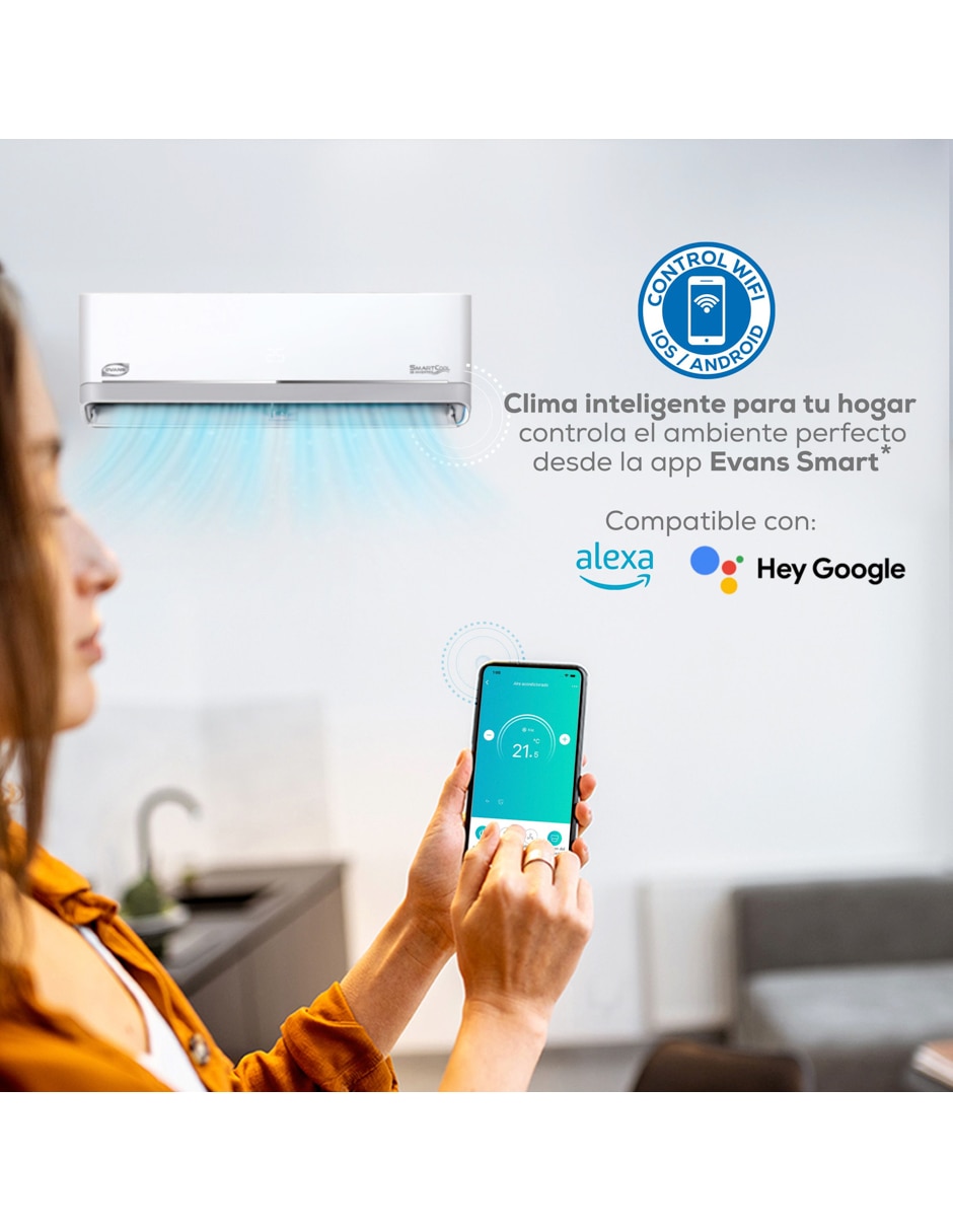 Aire acondicionado mini split inverter Frío AC-MSI-1T115-18 3