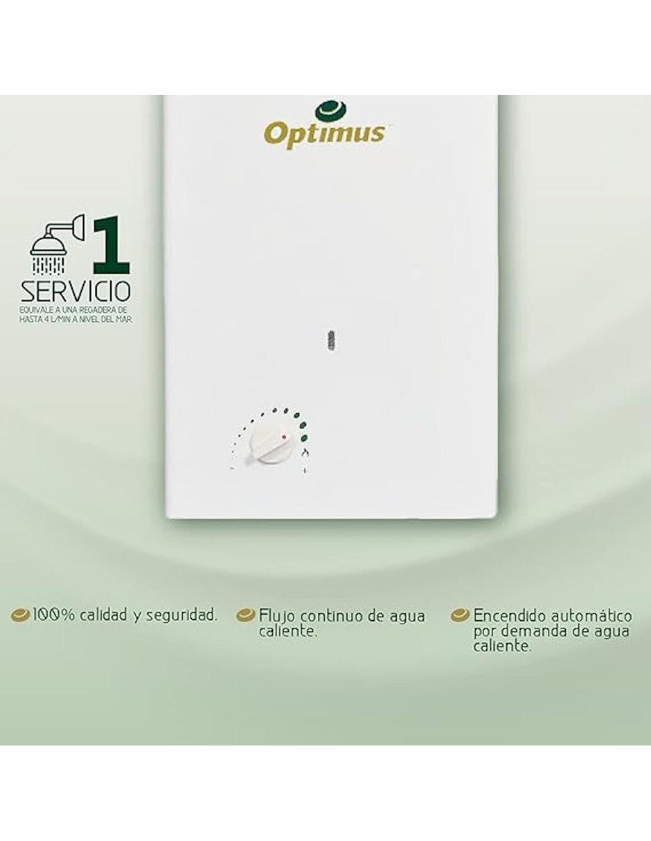 Calentador instantáneo 292614 Gas LP 4