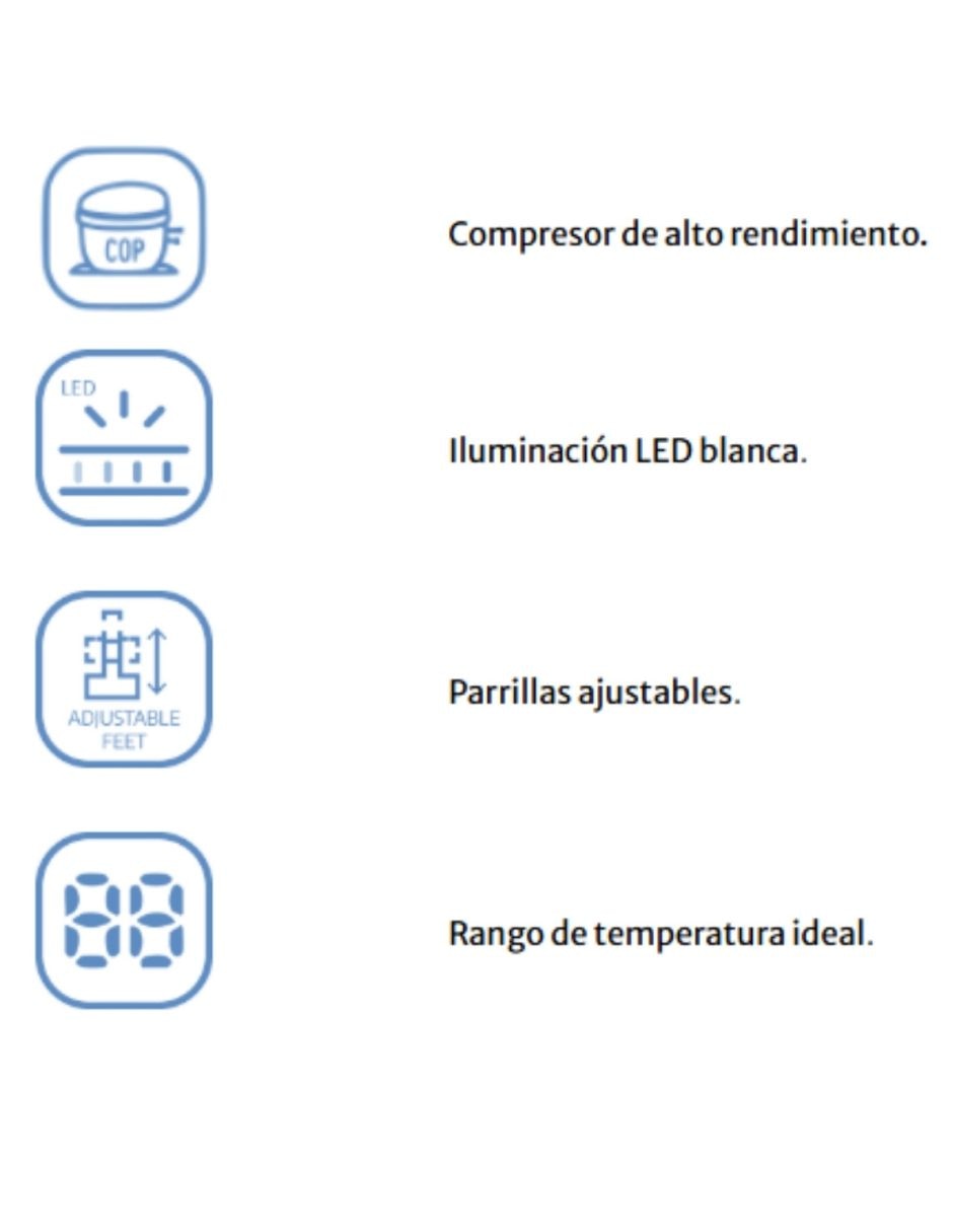 Refrigerador Unipuerta 16 pies cúbicos ACMUS360S5E 3