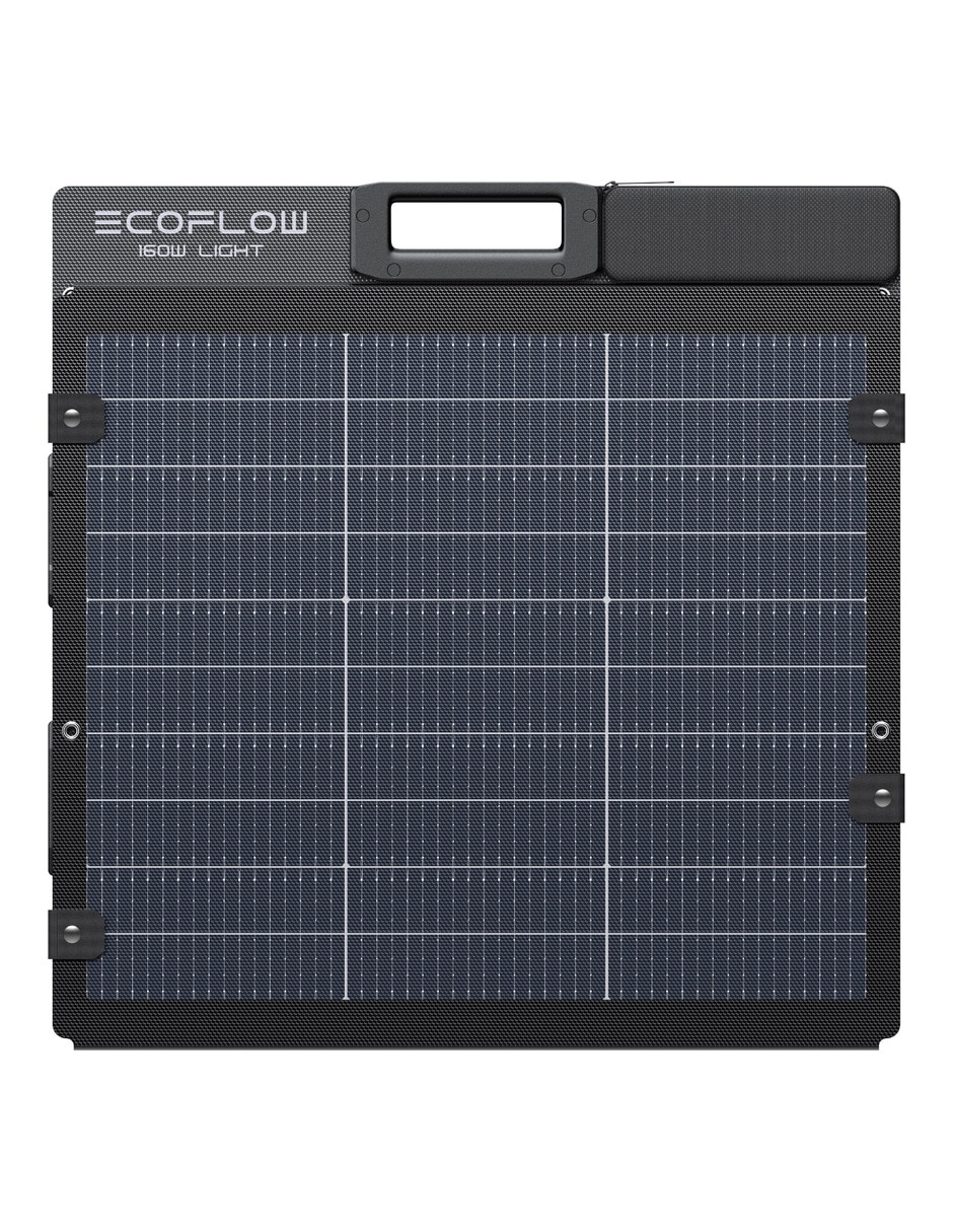 Panel solar portátil monocristalino 160 w set de 1 2