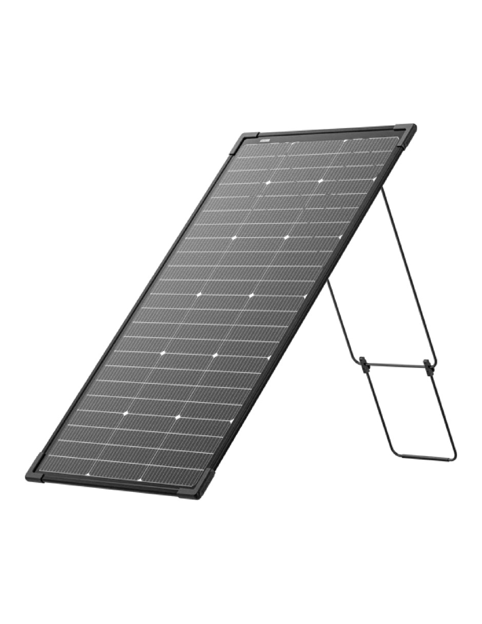 Panel solar portátil monocristalino 124 w set de 1