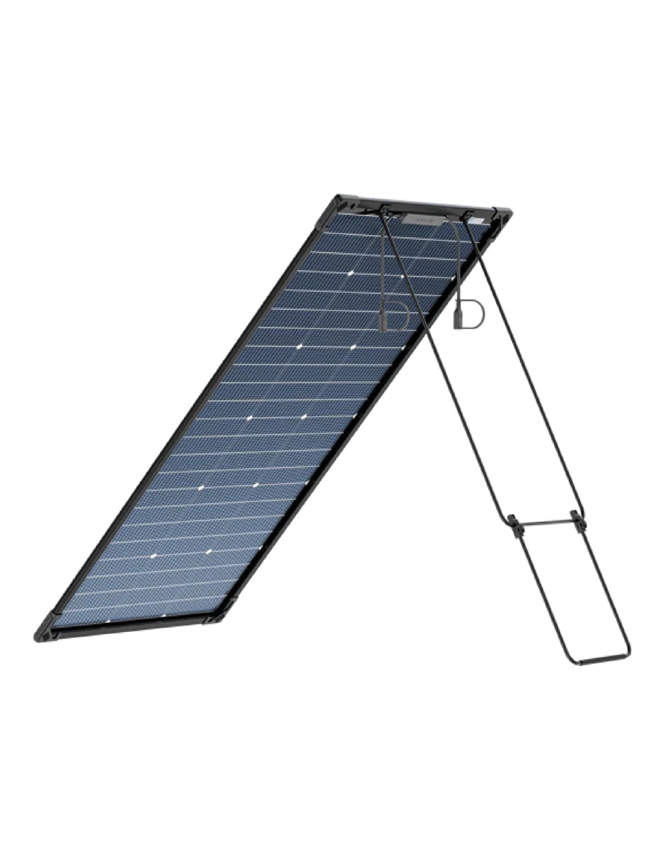 Panel solar portátil monocristalino 124 w set de 1